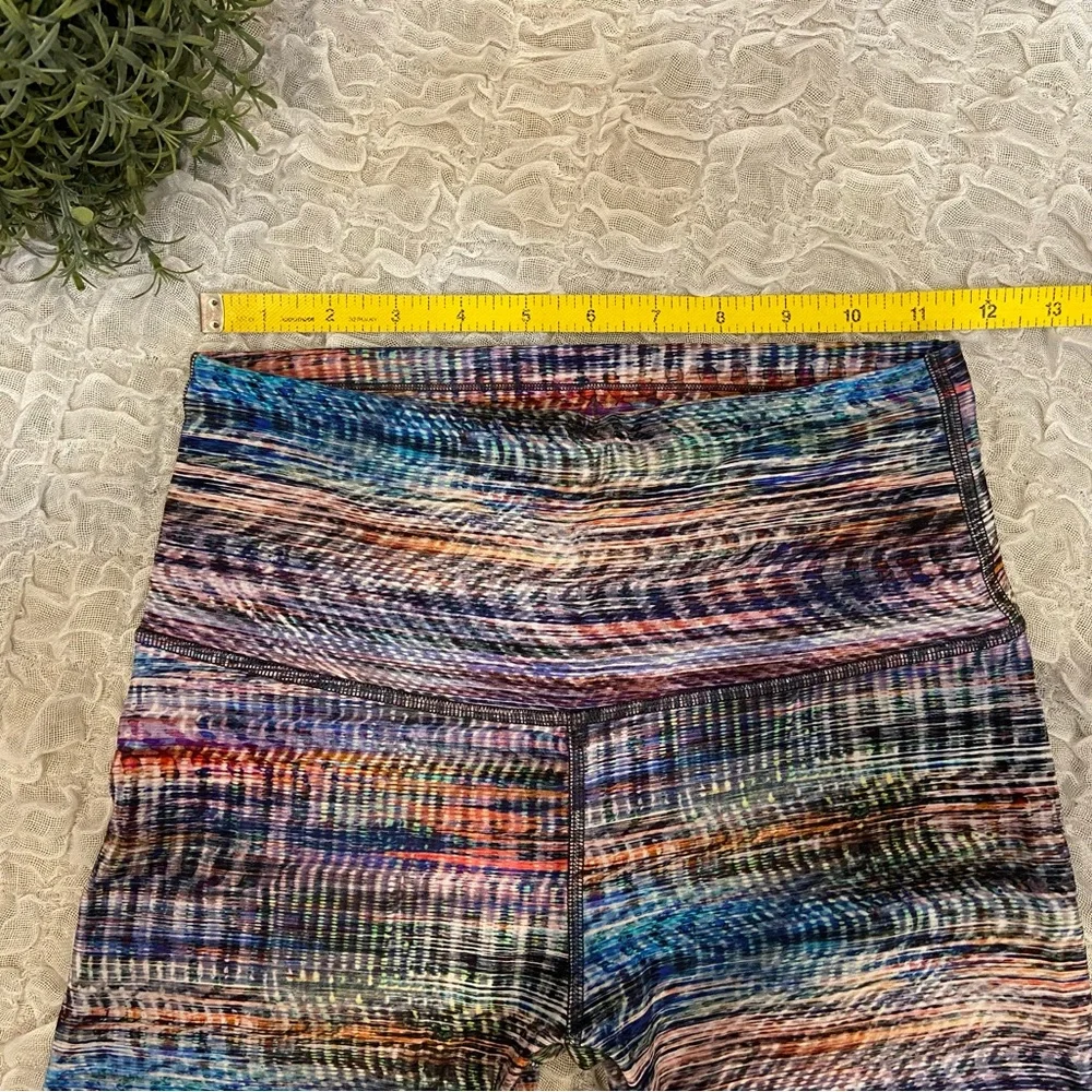 Lululemon Wunder Train High Rise Leggings 25” Digital Multi Oasis Workout Gear 6